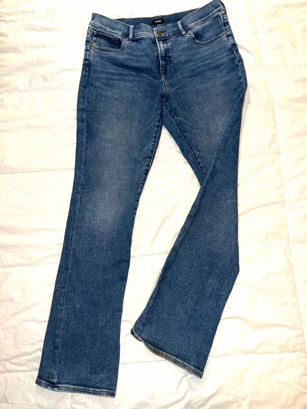 Express Skyscraper Women's Blue Bootcut Jeans 14R